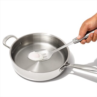 Foto 3 | Foto 3 | Cuchara Para Cocinar Oxo Steel, Acero Inoxidable Ranurado - Venta Internacional.