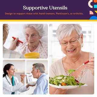 Foto 6 | Foto 6 | Juego De 5 Piezas De Acero Inoxidable Adaptive Utensilios Special Supplies - Venta Internacional.