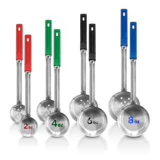 Foto 1 | Foto 1 | Juego De 8 Cucharas Para Servir Portion Control Stock Your Home - Venta Internacional.