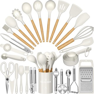 Foto 1 | Foto 1 | Juego De Utensilios De Cocina Umite Chef Silicone 34 Piezas Con Rallador - Venta Internacional.