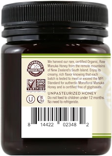 Foto 3 | Foto 3 | Cuchara De Miel De Manuka Kfactor 16+ 260 Ml Sin Procesar Y Orgánica - Venta Internacional.
