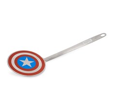 Espátula Marvel Captain America Shield De Acero Inoxidable - Venta Internacional.