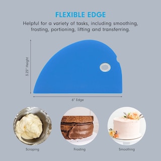 Foto 3 | Foto 3 | Rascador De Cuencos De Silicona Messermeister Azul 6x8 Cm - Venta Internacional.