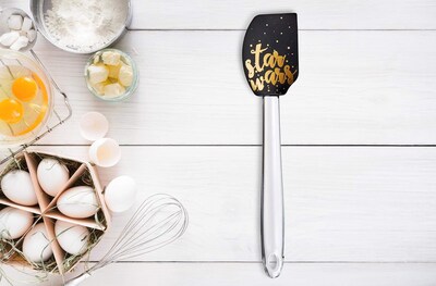 Foto 6 | Foto 6 | Espátula De Cocina De Silicona Seven20 Star Wars 28 Cm Negro/dorado - Venta Internacional.