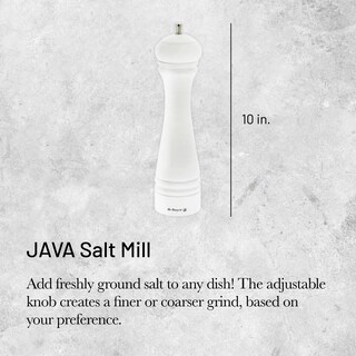 Foto 2 | Foto 2 | Salt Mill De Buyer Java Acero Inoxidable Blanco Mate 25 Cm - Venta Internacional.