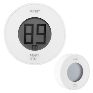 Foto 5 | Foto 5 | Venta Internacional- Timer de Cocina HTTN Blanco con Pantalla LCD Giratoria Magnética