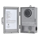 Temporizador Para Piscina Dewenwils, Temporizador Mecánico, 2 Hp, 40 A, 120-277 V - Venta Internacional.