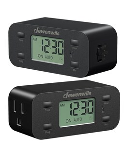 Foto 1 | Foto 1 | Temporizador Digital Dewenwils Programable 24 Horas, Paquete De 2 - Venta Internacional.