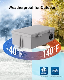 Foto 4 | Foto 4 | Temporizador Digital Para Bomba De Piscina Dewenwils, 2 Hp, 40 A, 120-277 Vac, 7 Días - Venta Internacional.