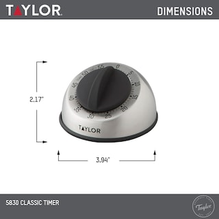 Foto 2 | Foto 2 | Temporizador Mecánico De Acero Inoxidable Taylor Ra14276 Multicolor - Venta Internacional.