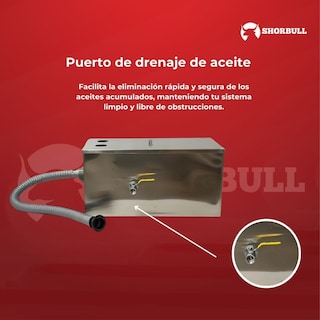 Foto 5 | Foto 5 | Trampa De Grasa Shorbull