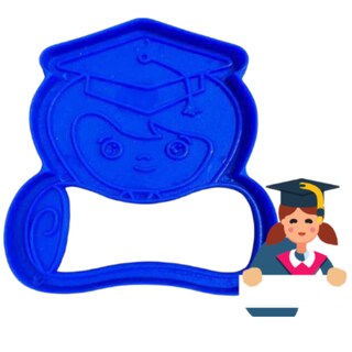 Foto 1 | Foto 1 | Ctri-37 Cortador Marcador Plástico Niña Graduación