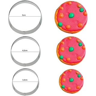 Foto 5 | Foto 5 | Cortadores De Galletas, 12 Moldes De Acero Inoxidable Para Galletas - Venta Internacional.