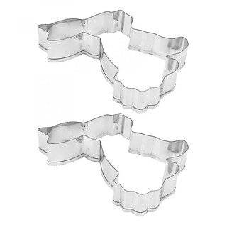Foto 1 | Foto 1 | Juego De Utensilios De Cocina Huoguo, Molde Troquelado De Acero Inoxidable, 2 Piezas - Venta Internacional.