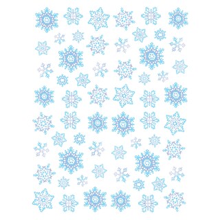 Foto 1 | Foto 1 | Pegatinas Beistle Con Forma De Copo De Nieve Para Decoración De Invierno, 15 Iconos Por Hoja - Venta Internacional.