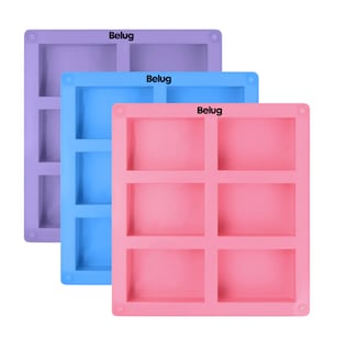Foto 1 | Foto 1 | Molde Rectangular de Silicón Belug 3 Piezas
