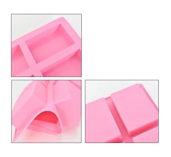 Foto 2 | Foto 2 | Molde Rectangular de Silicón Belug 3 Piezas