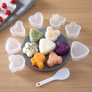 Foto 2 | Foto 2 | Moldes Triangulares de Plástico para Onigiri incluye 6pz