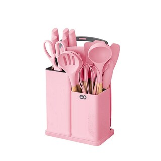 Foto 1 | Foto 1 | Utensilios de Cocina Eo Safe Imports Esi-20672 Rosa 19 Piezas