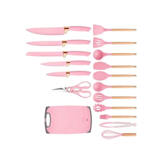 Foto 2 | Foto 2 | Utensilios de Cocina Eo Safe Imports Esi-20672 Rosa 19 Piezas