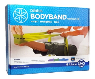 Foto 1 | Foto 1 | Kit de 3 Bandas de Resistencia Pilates Bodyband Gaiam Multicolor
