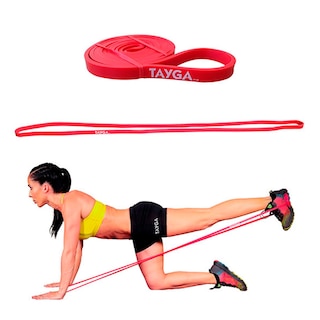 Foto 3 | Foto 3 | Banda de Resistencia Larga 1.3mm Tayga color Rojo