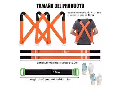 Foto 3 | Foto 3 | Xtellar Correas Ez-mover: Eleva Y Desplaza Tus Muebles Con Facilidad