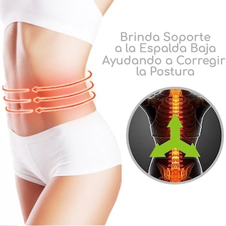 Foto 2 | Foto 2 | Cinturón Faja color Negro para Pesas Gym para Hombres y Mujeres