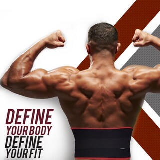 Foto 3 | Foto 3 | Cinturón De Entrenamiento De Fuerza Formfit Back Support Negro/rojo Xl - Venta Internacional.