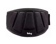 Faja Cinturón Para Pesas De Fuerza Gym Carga Belug Negro