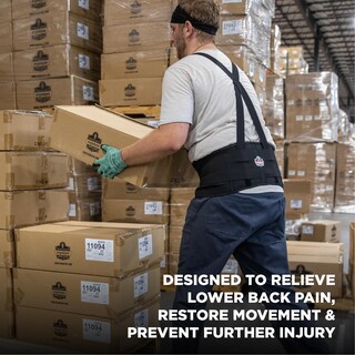 Foto 2 | Foto 2 | Cinturón De Soporte Para La Espalda Ergodyne Proflex 1650 Negro 2xl - Venta Internacional.