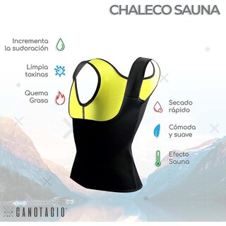 Foto 2 | Foto 2 | Canotagio Faja Sauna Para Sudoración Talla G