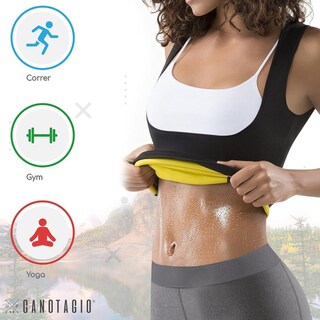 Foto 3 | Foto 3 | Canotagio Faja Sauna Para Sudoración Talla G