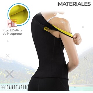Foto 5 | Foto 5 | Canotagio Faja Sauna Para Sudoración Talla S