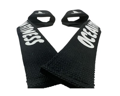 Foto 3 | Foto 3 | Correas de Levantamiento Ocean Fitness Straps Negro Unitalla