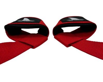 Foto 5 | Foto 5 | Correas de Levantamiento Ocean Fitness Straps Rojo Unitalla