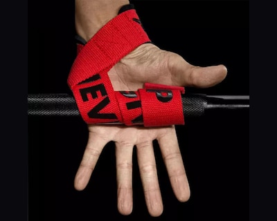 Foto 7 | Foto 7 | Correas de Levantamiento Ocean Fitness Straps Rojo Unitalla