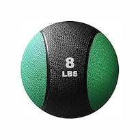 Balón Medicinal Med Ball 8 Lbs Genérico color Verde para Entrenamiento Funcional Crossfit