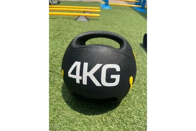 Foto 2 | Foto 2 | Pelota Balon De Azote Medicinal Crossfit Con Agarres 4kg