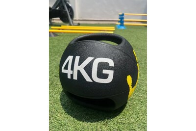 Foto 3 | Foto 3 | Pelota Balon De Azote Medicinal Crossfit Con Agarres 4kg