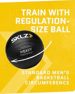 Foto 3 | Foto 3 | Balón De Baloncesto De Entrenamiento Pesado Sklz De 3 Libras, Piel Sintética Negra - Venta Internacional.