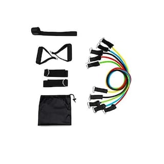Foto 1 | Foto 1 | Set de Ligas de Resistencia Fitness Genérico Multicolor 11 Piezas
