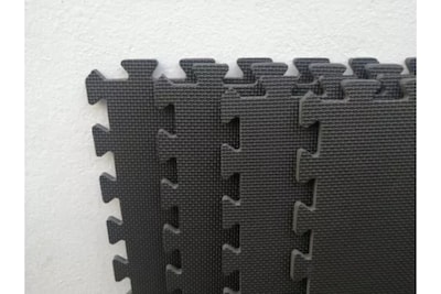 Foto 2 | Foto 2 | Paquete para Protección de Piso para Gimnasio Kevinbro Negro 4 Piezas