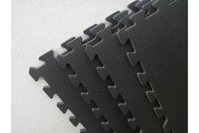 Foto 3 | Foto 3 | Paquete para Protección de Piso para Gimnasio Kevinbro Negro 4 Piezas