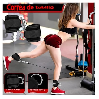 Foto 4 | Foto 4 | Kit De 5 En 1 Cojín Protector Cuello Para Barra Fitness Gym Belug Negro