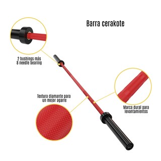 Foto 6 | Foto 6 | Barra Olímpica Machine 20kg LEVEL FITNESS