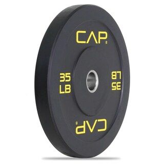 Foto 2 | Foto 2 | Parachoques Olímpico Cap Barbell Budget 35 Kg Negro- Venta Internacional