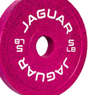 Foto 3 | Foto 3 | Bumpers Jaguar Par De 5lb, De 2.5lb Y De 1.25lb Modelo Barbie Rosa