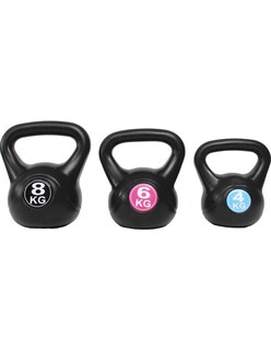 Foto 1 | Foto 1 | Set Pesas Rusas Kettlebell Crossfit Gym 8 13 y 17 Lb