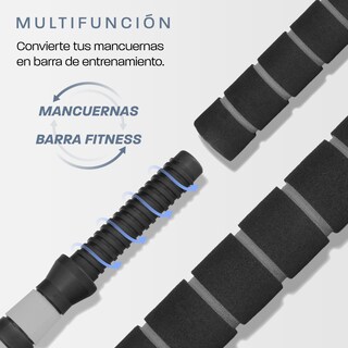 Foto 7 | Foto 7 | Mancuerna De 20 Kg Ajustables Mc0518-r Altera Color Gris